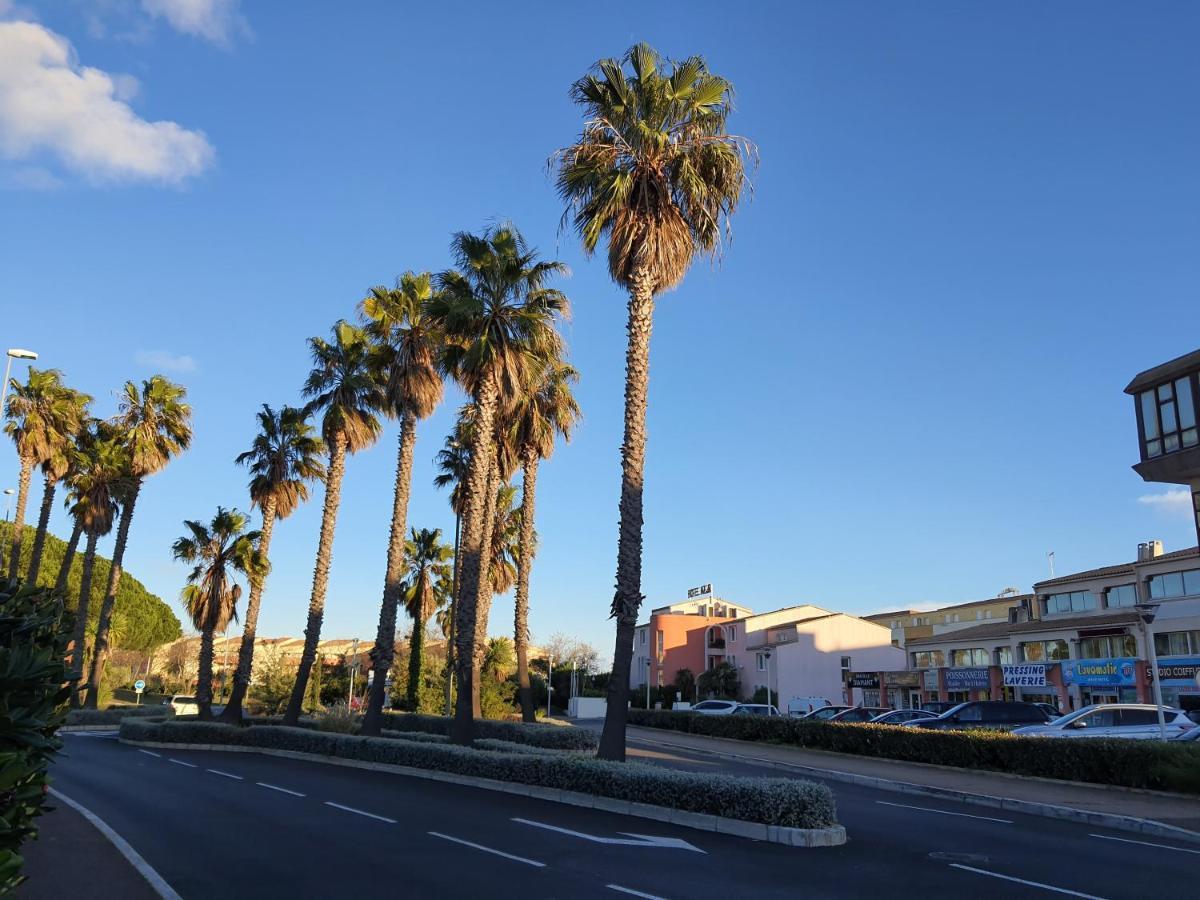 Studio 16 Le Cap D'Agde Avec Parking Prive Proche Du Centre Bagian luar foto