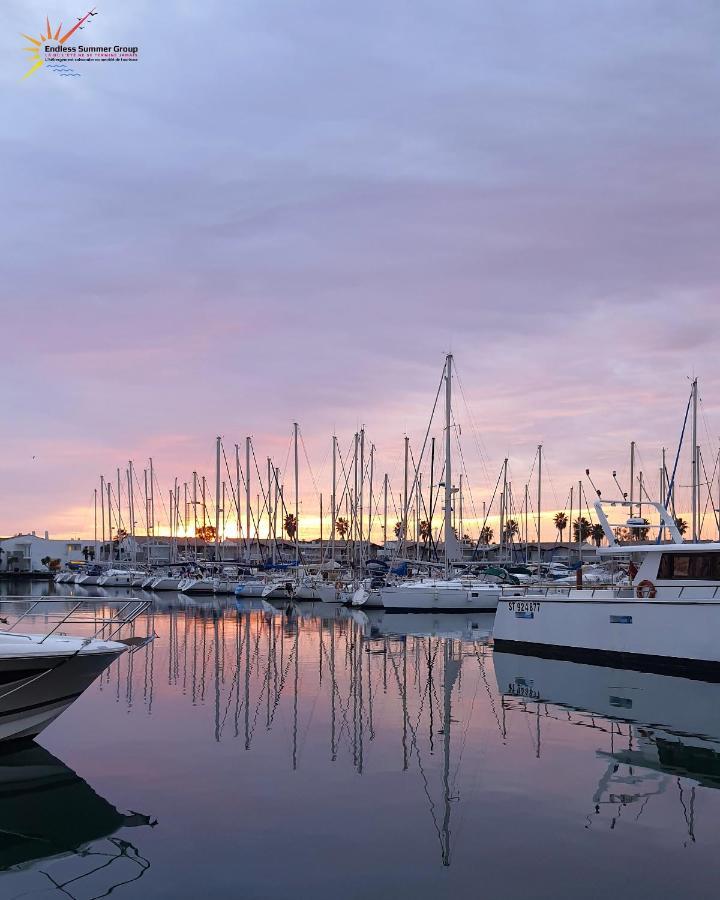 Studio 16 Le Cap D'Agde Avec Parking Prive Proche Du Centre Bagian luar foto
